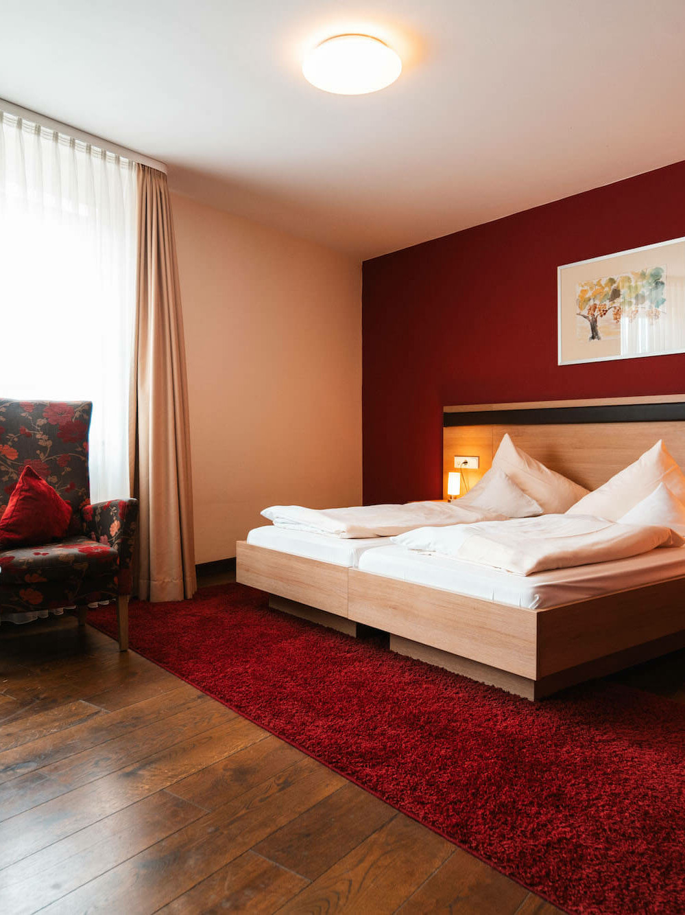 Komfort, Luxus, Entspannung, großzügige Zimmer, Hotel Wiesenbronn